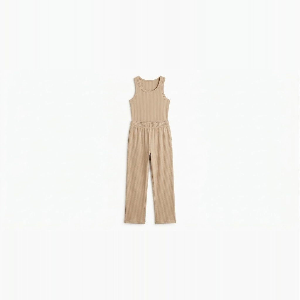 Everyday Ribbed Tank Two-Piece Set 2