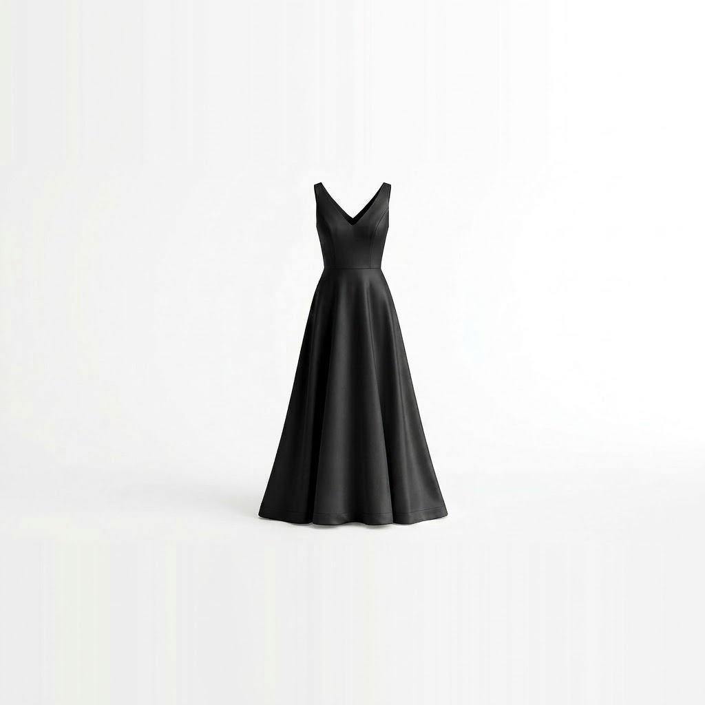 Simple Elegance A-Line Gown