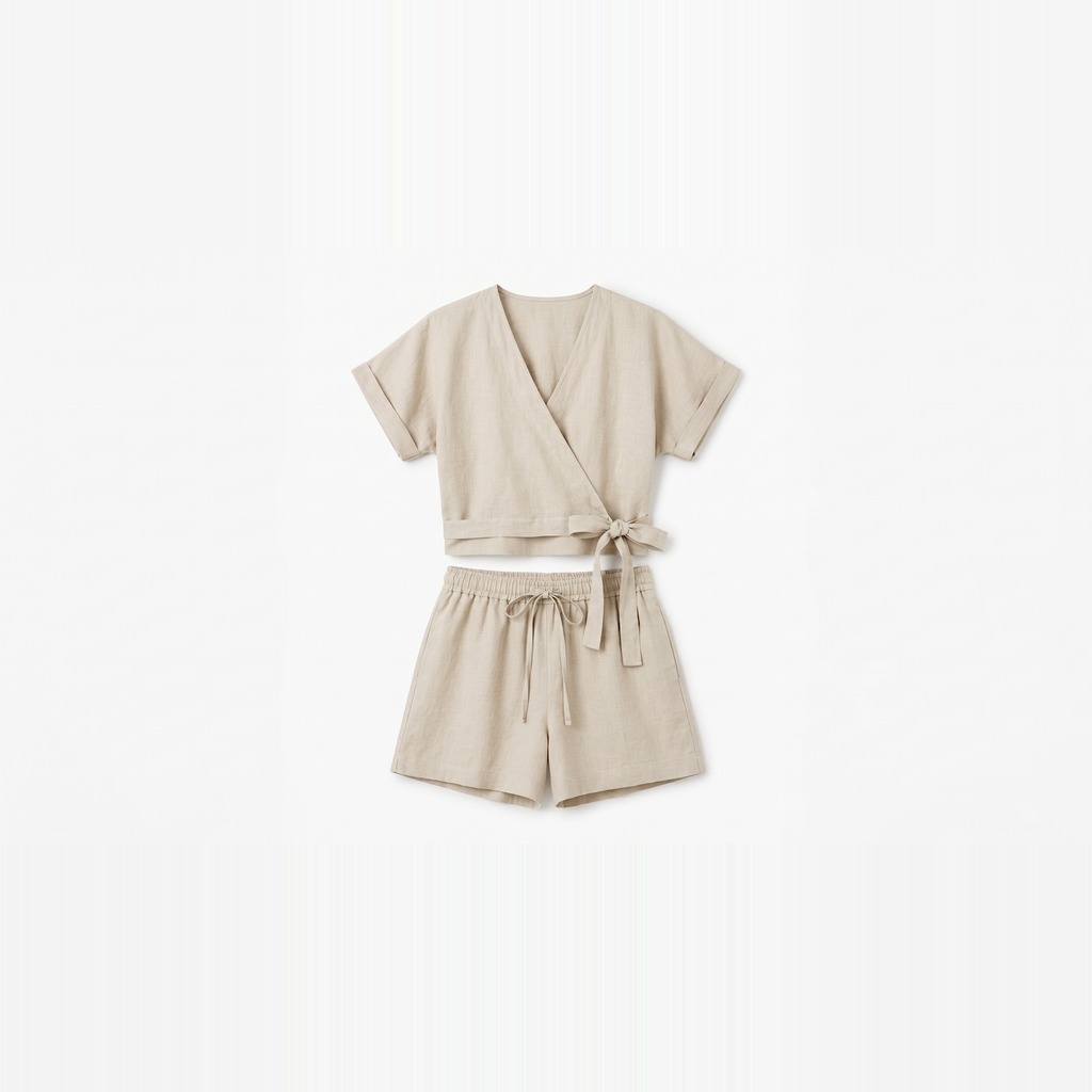 Weekend Wrap Top & Shorts Set 3